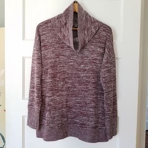 Talbots Sweater Pullover Cowl Neck Long Sleeve M